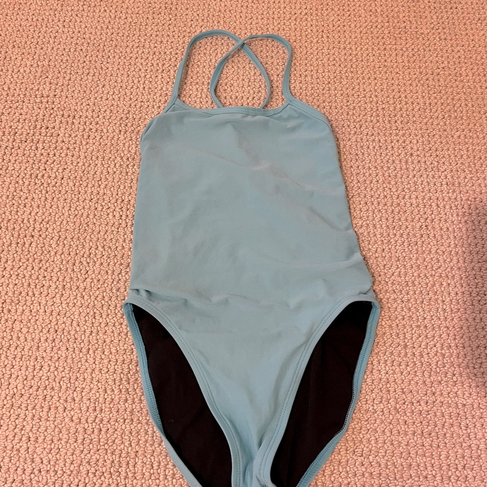 teal blue jolyn bathing suit size 28!